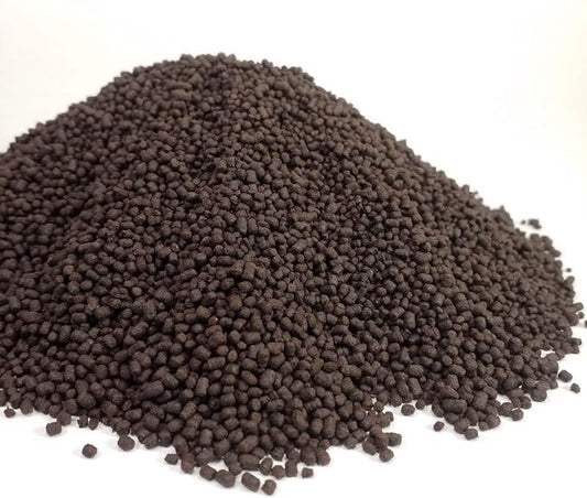 1/16"- 2 mm California Blackworm Floating Pellets with Color Enhancers and Vitamins for All Cichlids,Tropical Fish and Koi & Pond Fish - 2.5-lbs