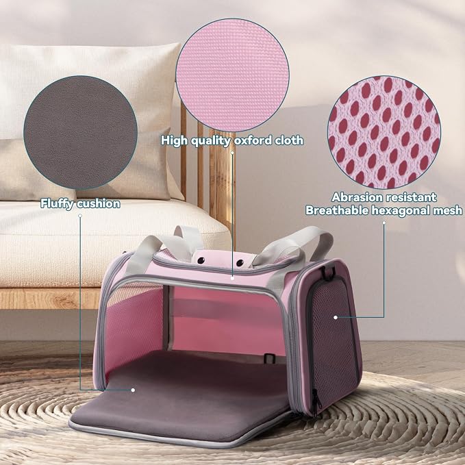 PETSFIT Cat Carrier and Soft Sided Dog Crate