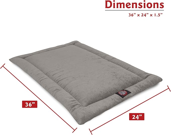 Majestic Pet 720570929777 Villa Crate Dog Bed Mat, Vintage, 36"