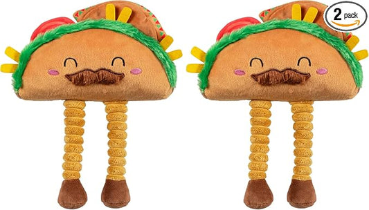 Fringe Studio Plush Dog Toy, Spicy Sidekick, Pet Shop Collection (314532) (Pack of 2)