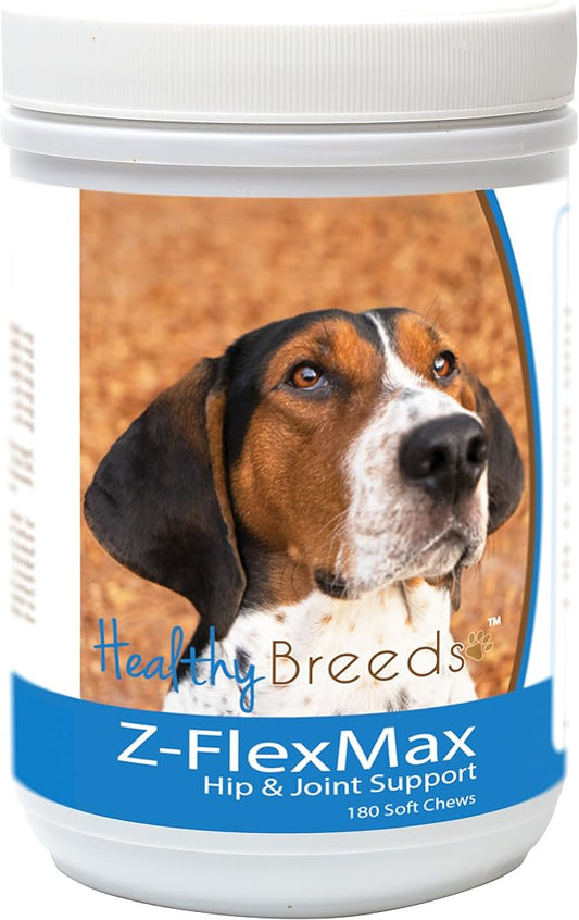 Healthy Breeds Treeing Walker Coonhound Z-Flex Max Dog Hip and Joint Support 180 Count