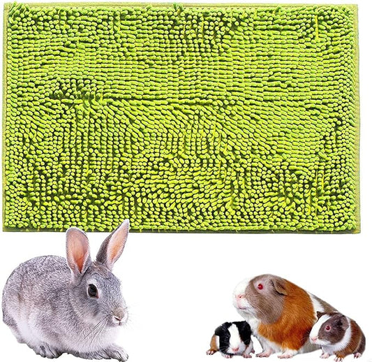 Oncpcare Fleece Cage Liners for Small Animals, Guinea Pig Pads Fleece, Warm Plush Pet Rabbit Bed for Cage Indoor