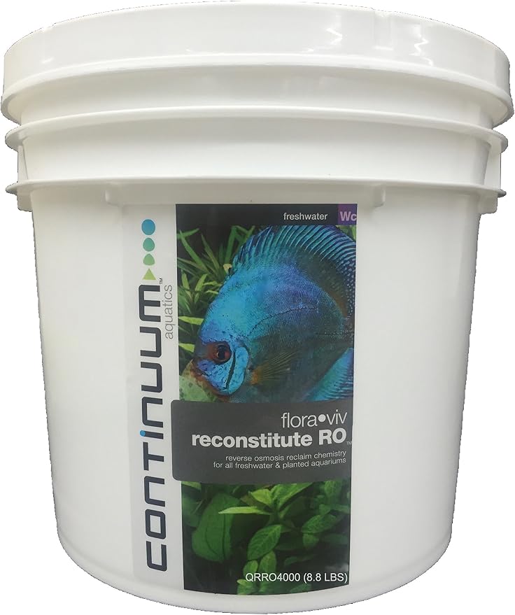 Continuum Aquatics "Reconstitute RO Dry" Reverse Osmosis Reclaim for Freshwater & Planted Aquariums, 4000g
