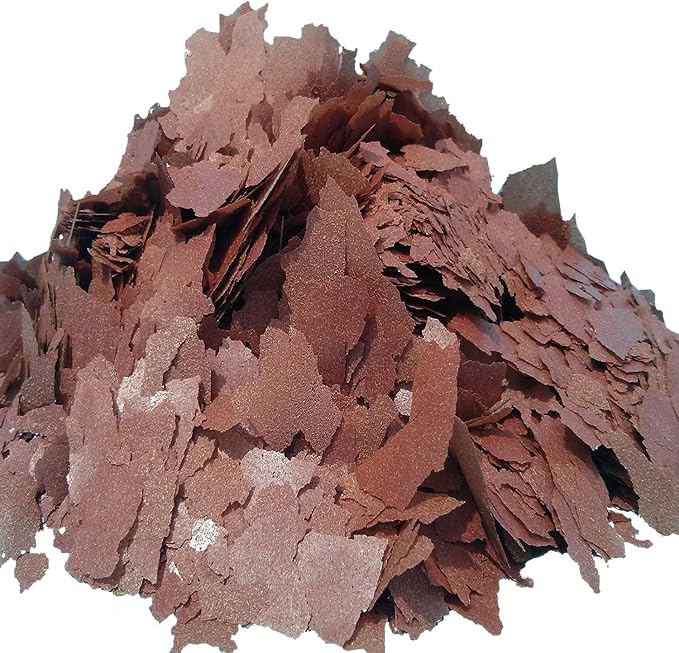 Bloodworm Flakes, High Protein Bloodworm Flakes for Discus, Cichlids, Tetras, Guppies, Live Bearers, All Community Tropical Fish - Premium AF Flakes - 1/4-lb