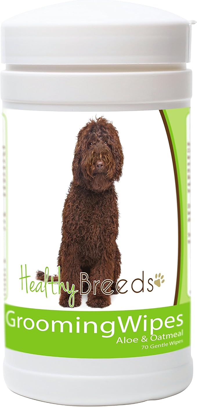 Healthy Breeds Labradoodle Grooming Wipes 70 Count