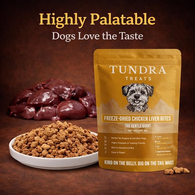 Freeze-Dried Dog Treats – Single Ingredient, High Protein, All-Natural (Chicken)