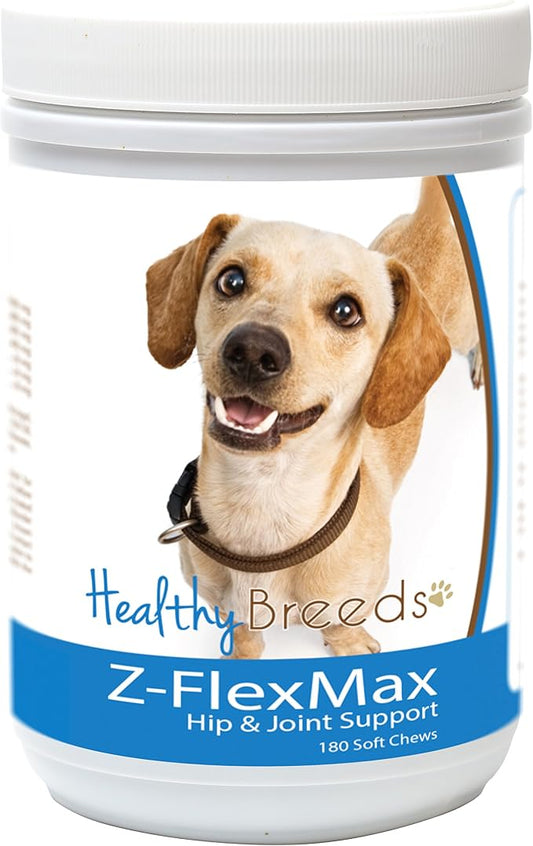 Healthy Breeds Chiweenie Z-Flex Max Dog Hip and Joint Support 180 Count