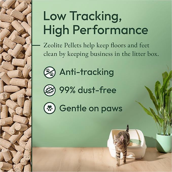 Purina Tidy Cats Scented Litter Pellets, Breeze Enhanced Refill Litter Pellets in Recyclable Box - (4) 7 lb. Bags