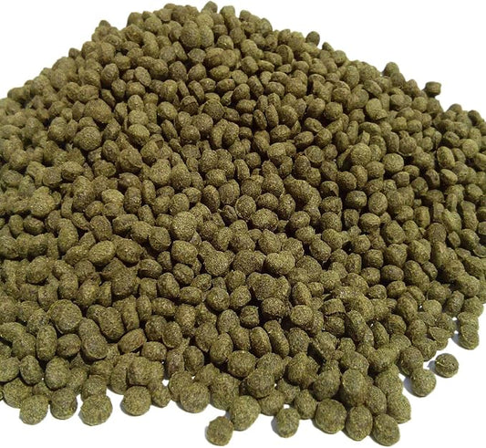 6mm -1/4" Intense Color Enhancing with Krill Floating Pellets for Koi & Pond Fish Also Cichlids and All Tropical Fish - 10lbs