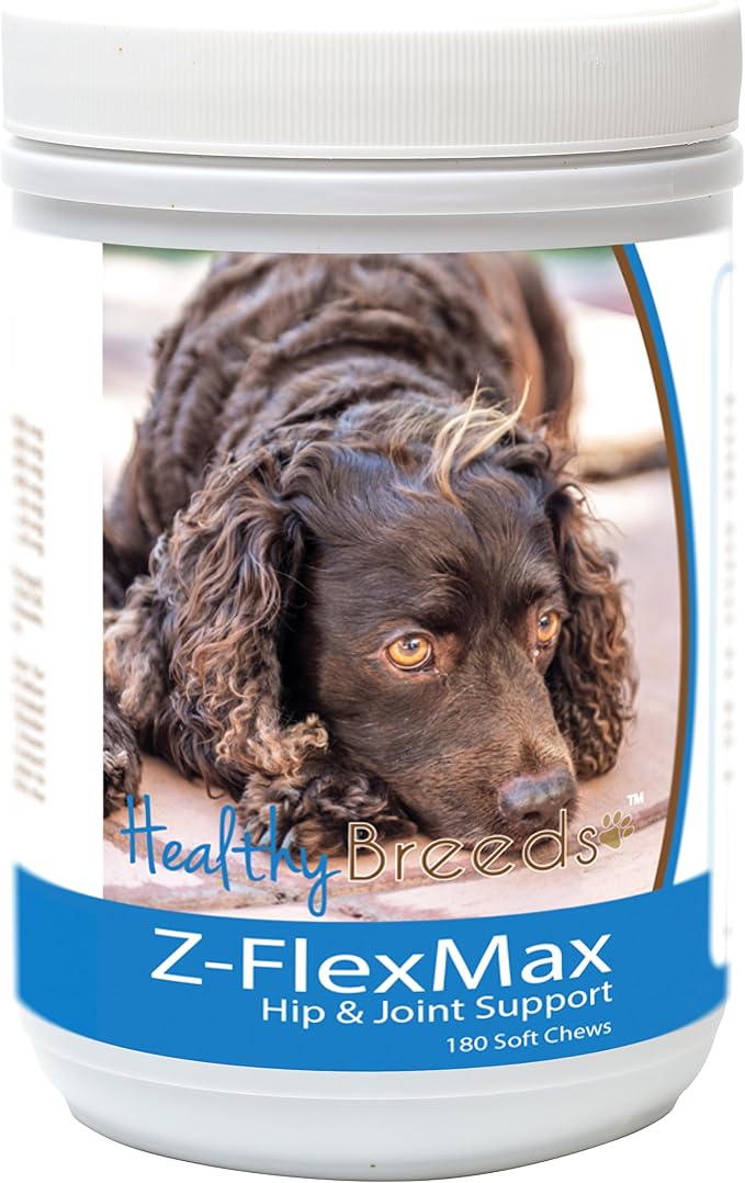 Healthy Breeds American Water Spaniel Z-Flex Max Dog Hip and Joint Support 180 Count