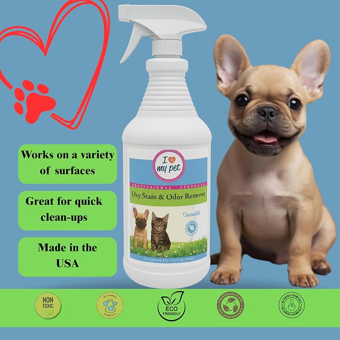 I Love My Pet 3-Step Pet Stain and Odor Rescue and Restore System
