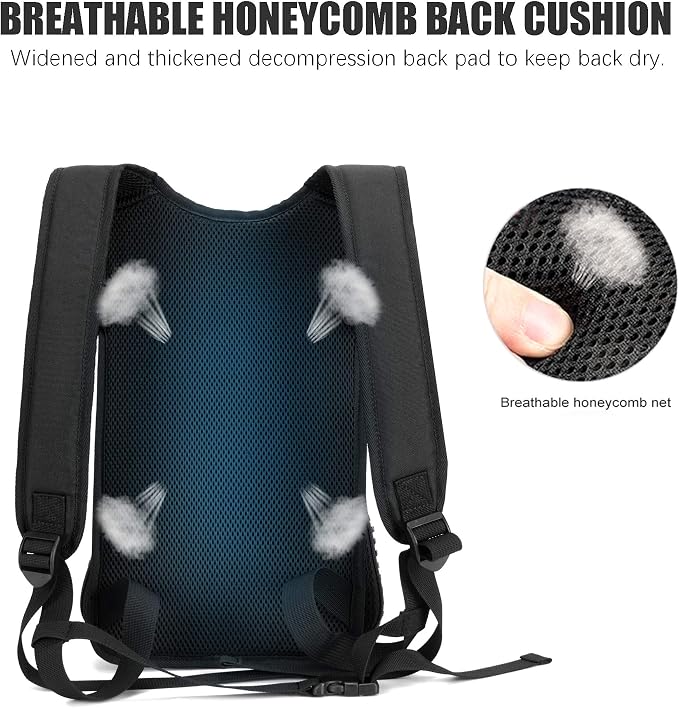 Wakytu Dog Front Carrier Backpacks for Small Dogs, Legs Out Pet Carrier Sling Backpack with Adjustable Padded Ventilated Shoulder Straps, Easy-Fit for Traveling Hiking Camping, Medium