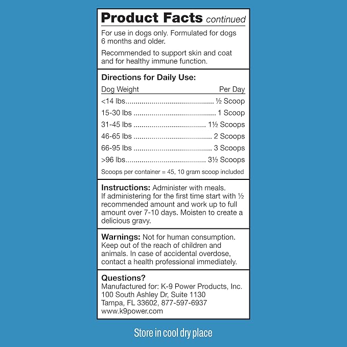 K9Power Show Stopper – Awarded #1 Dog Skin & Coat Product – Supports Allergy Relief, Itchy Skin, Shedding, Dull Coat – Salmon Oil, Collagen, Kelp, Zinc, Probiotics, Beet Juice, Vitamin C