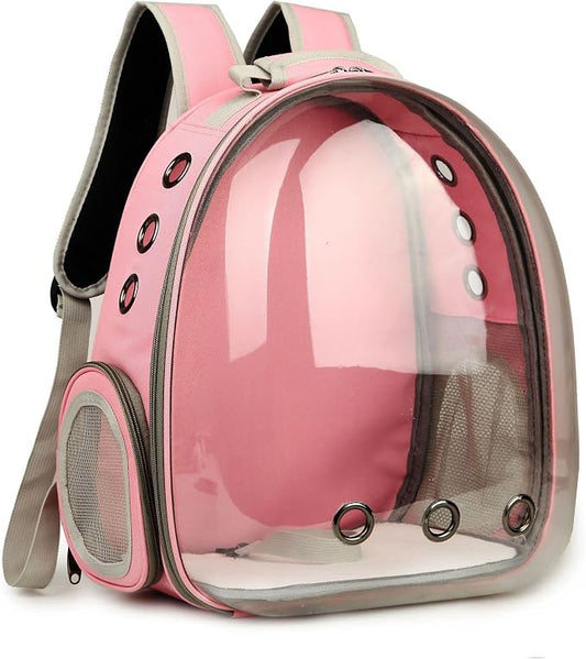 Pet Bag Transparent Space Cabin Backpack Breathable Outdoor Portable Backpack Large Capacity Pet Aviation Box Cat Bag