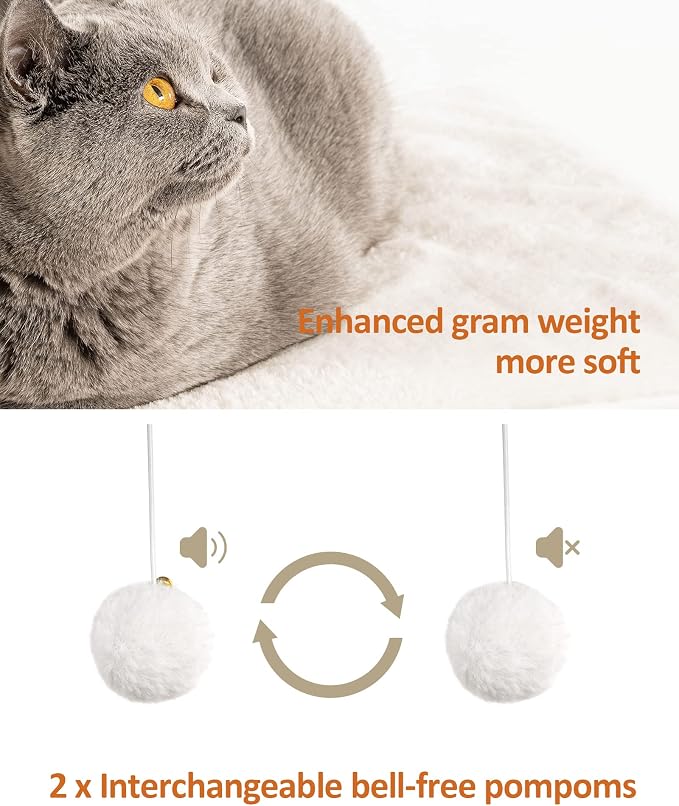 FourFurPets 43.8in 3-Tier Modern Cat Tree Tower Condo, Cat Scratch Posts for Indoor Cats, Big Plate, Two 19.7in Full Sisal Scratching Posts, Rustic Brown