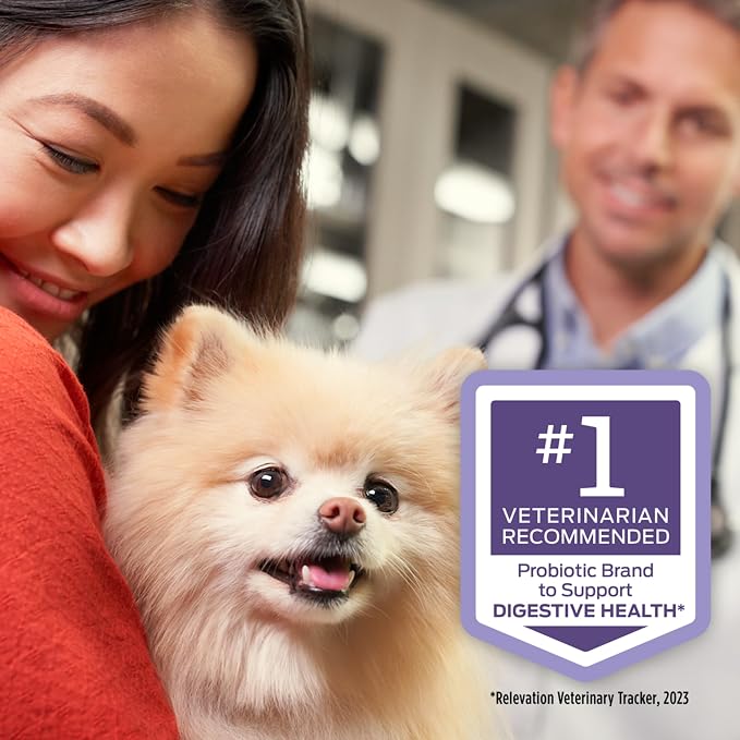Purina Pro Plan Veterinary Supplements FortiFlora Dog Probiotic Supplement, Canine Nutritional Supplement - 30 ct. Boxes