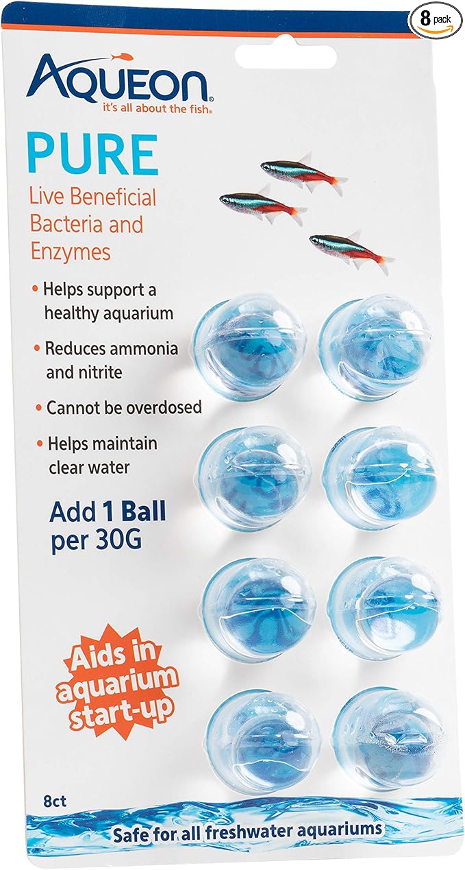 Aqueon Pure Bacteria Supplement - 8 Pack (30 Gallon)