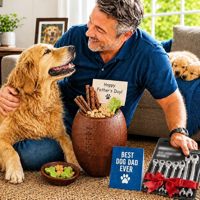 Food Puzzle Feeder for Large or Medium Dogs, 5C | Mentally Stimulating Enrichment Toy, Made in USA, BPA-Free Durable Foraging Toy, Reduces Anxiety and Destructive Behavior