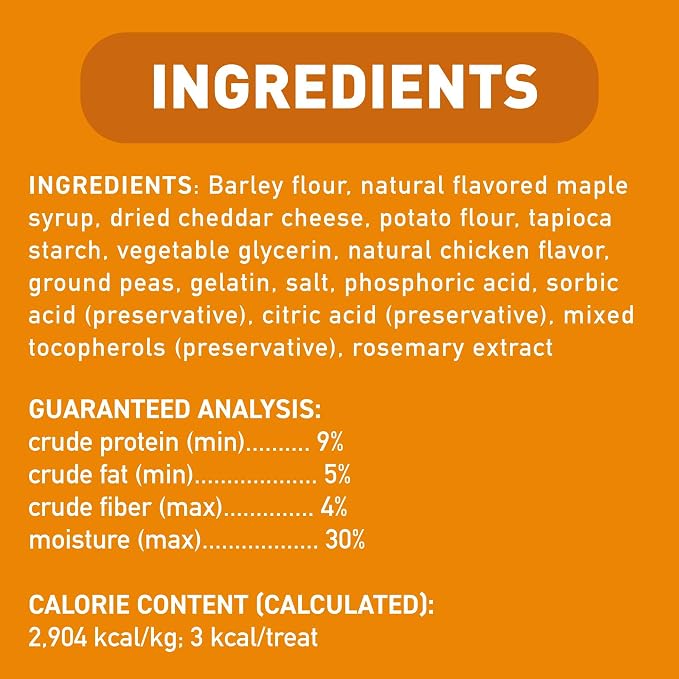 Cloud Star Tricky Trainers Chewy - Cheddar, 4 Pack of 5 oz Bags