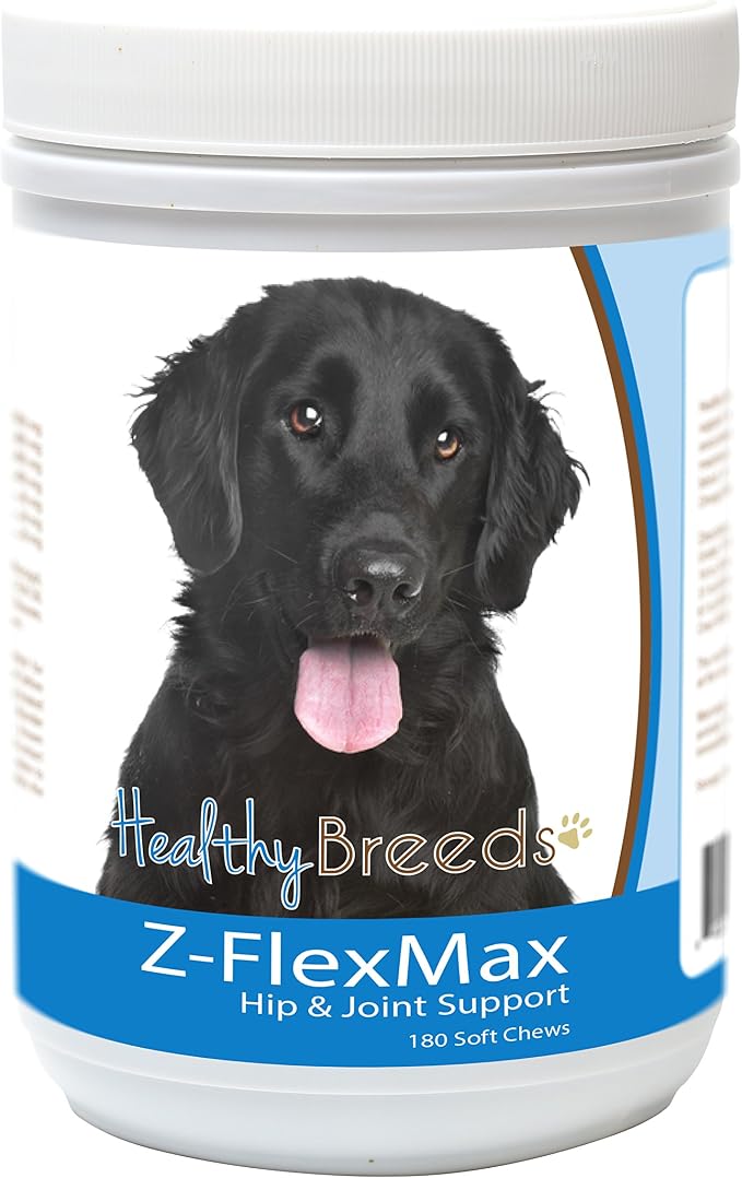 Healthy Breeds Flat Coated Retriever Z-Flex Max Dog Hip and Joint Support 180 Count