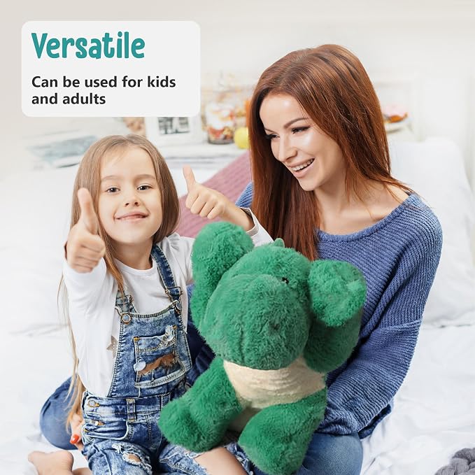 Cuddle Buds 3lbs Weighted Dinosaur Stuffed Animal for Sensory Needs, 20'' Plush Dino, Weighted Stuffed Animals for Adults, Soft Dinosaur Toy