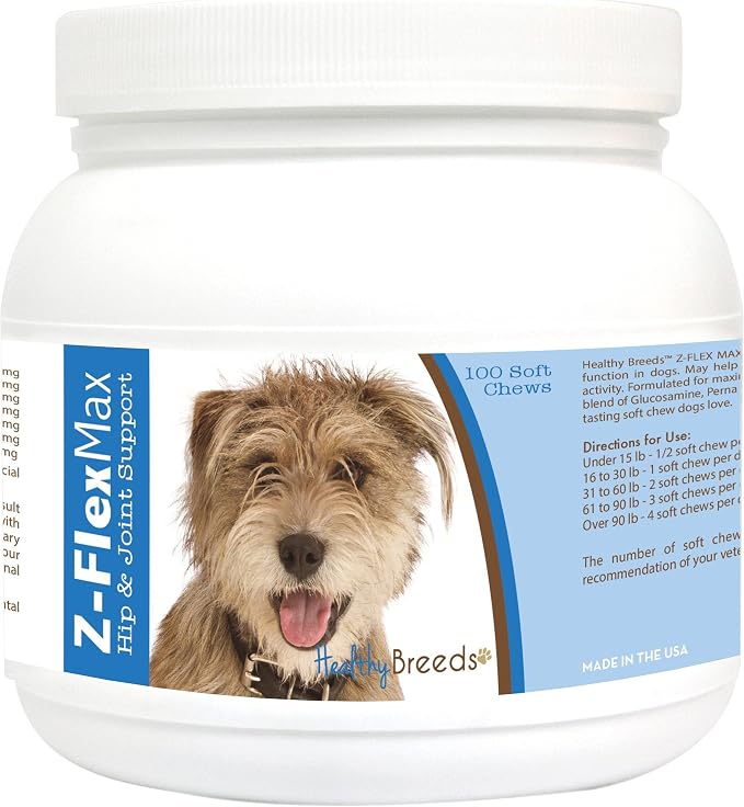 Healthy Breeds Mutt Z-Flex Max Hip & Joint Soft Chews 100 Count