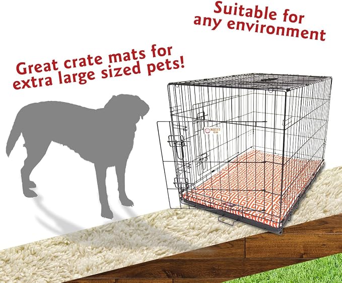 48" Towers Orange Crate Dog Bed Mat By Majestic Pet Products