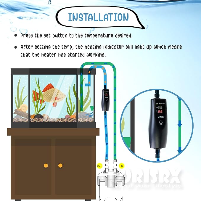 ISTA I-H616 500W Inline External Heater