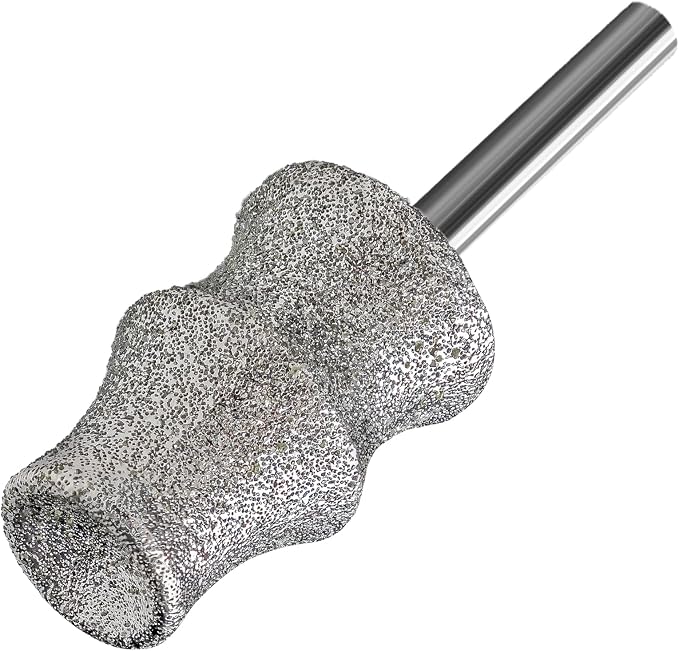 Dog Nail Grinder Bits - 1/8" Diamond Rotary Bit for Dogs and Cats, Pet Nail Grinder Wheel for Home Grooming Tools and Animal Nail Care