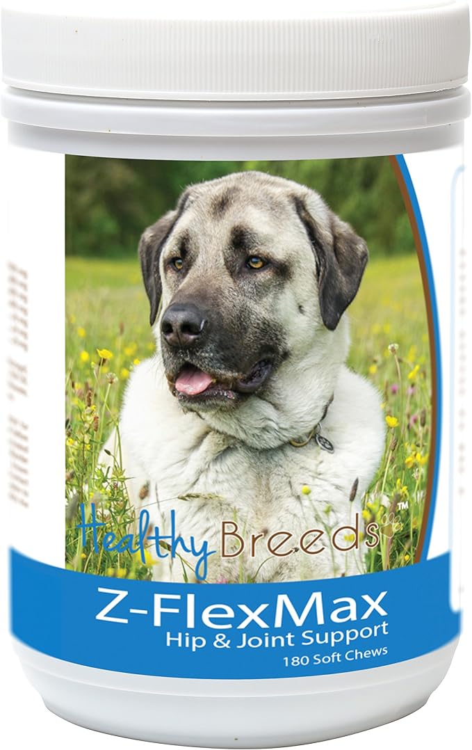 Healthy Breeds Anatolian Shepherd Dog Z-Flex Max Dog Hip and Joint Support 180 Count