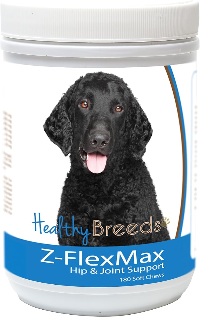 Healthy Breeds Curly-Coated Retriever Z-Flex Max Dog Hip and Joint Support 180 Count
