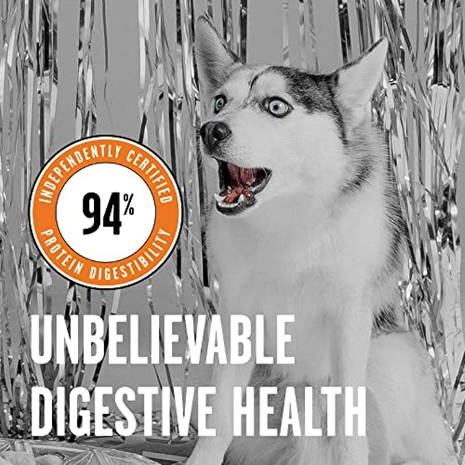 BIXBI Liberty Freeze-Dried Dog Food Topper & Treats, Chicken – 98% Meat & Organs, No Refrigeration – USA Made, 4.5 oz