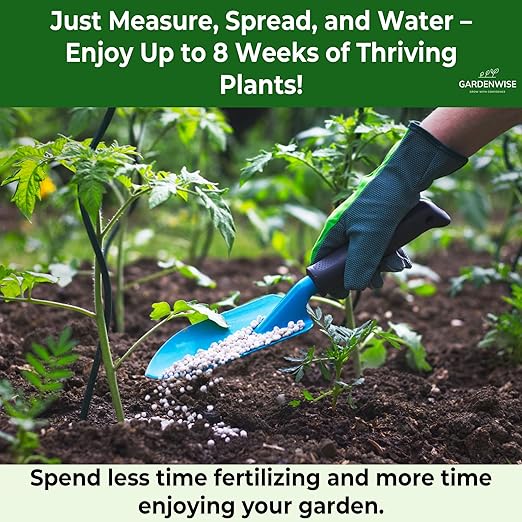 Gardenwise 10-10-10 All-Purpose Professional Fertilizer Plant Food for Indoor/Outdoor Gardening; Premium Shrub, Tree, Flower, Vegetable and Lawn Fertilizer; Quick-Release Nitrogen (10 QUARTS)
