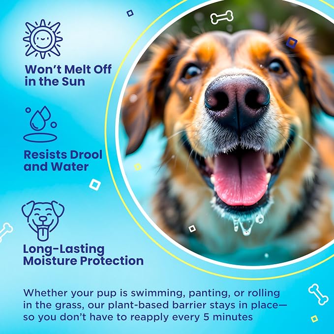 Handy Hound Paw Butter and SnoutScreen Dog Balm Bundle, Natural Paw and Snout Care for Dry Paws, Noses, Ears, Bare Spots and Sun-Exposed Outdoor Areas, Made in USA