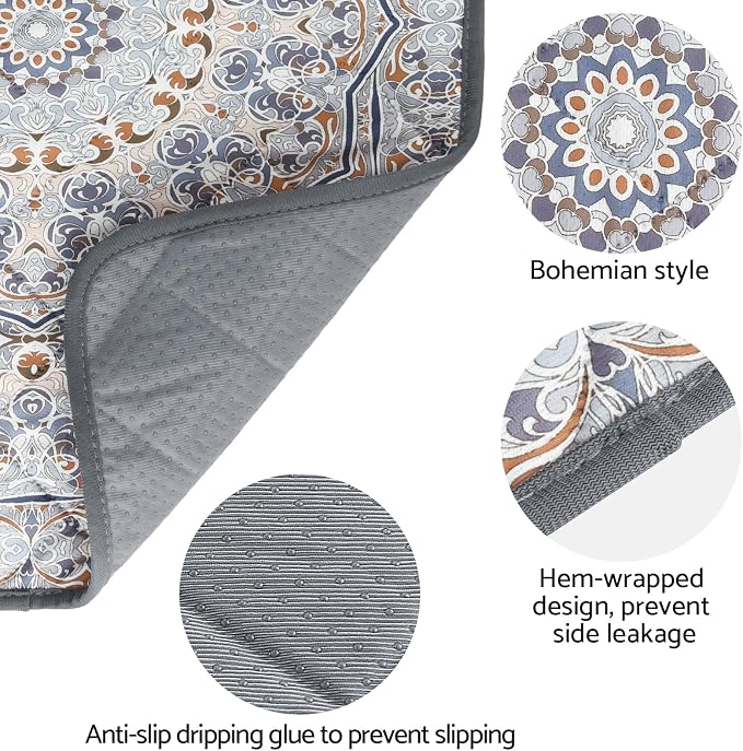 Washable Pee Pads for Dogs, 2 Pack, Reusable Dog Pee Pads,Washable Puppy Training Pads with Leakproof Design, Odor Lock Technology & Soft Surface, Perfect for Indoor, Outdoor & Travel Needs