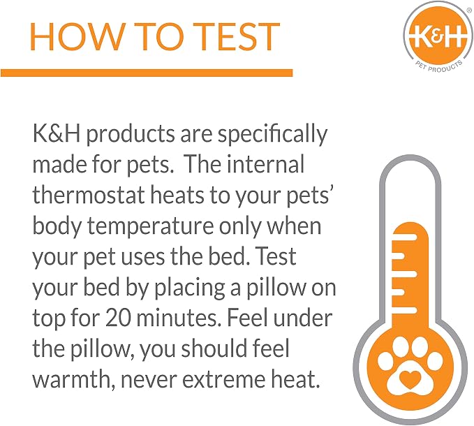 K&H Pet Products Small Electric Animal Heating Pad and Cover