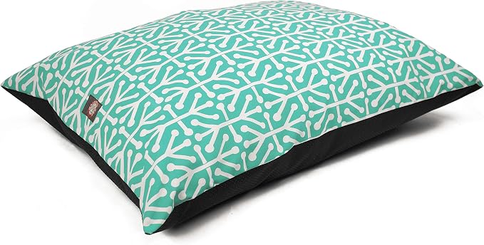 Majestic Pet Washable Rectangle Dog Crate & Kennel Bed - Non Slip, Comfortable - Super Value Pillow Dog Bed - Large Breed (46 x 35 Inch) - Aruba Pacific