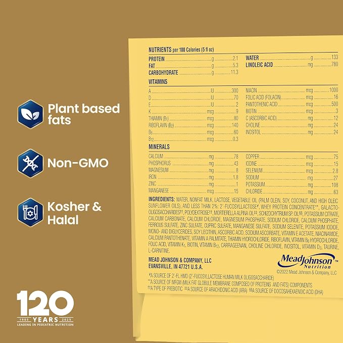 Enfamil NeuroPro Baby Formula, Brain Building Duo DHA & MFGM, Exclusive Immune Supporting HuMO6 Blend, Powder Infant Formula, Baby Milk, 2 Fl Oz, 24-Pack