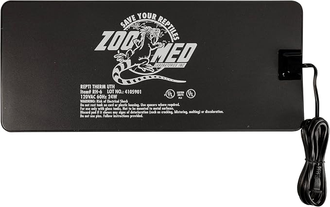 ZOO MED LABORATORIES INC Reptitherm Under Tank Heater 8X18 INCH/24W