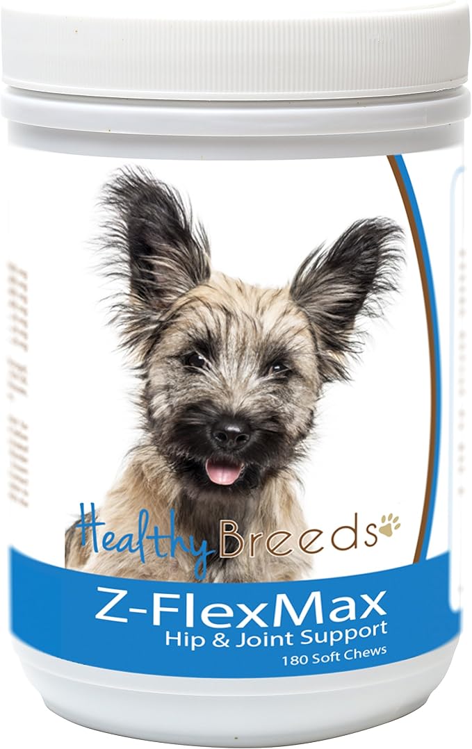 Healthy Breeds Skye Terrier Z-Flex Max Dog Hip and Joint Support 180 Count