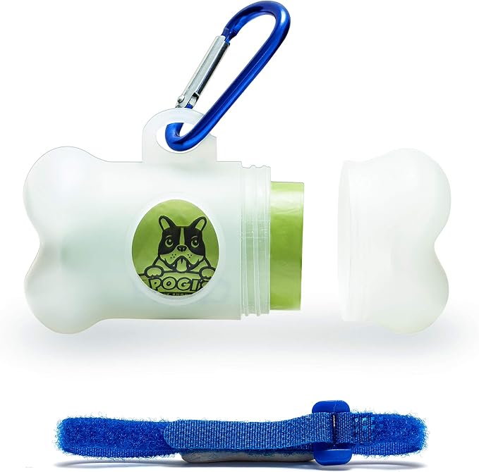 Pogi's Ultimate Dog Walk n' Wipe Combo - Pogi's 750 Unscented Dog Poop Bags + 2 Poop Bag Holders and 400 Green Tea Leaf Scented Grooming Wipes Bundle