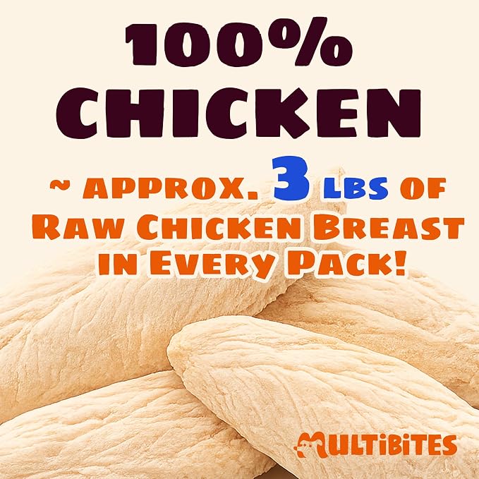 14.5oz Freeze Dried Chicken Breast for Dogs & Cats - Human Grade High-Protein Raw Freeze Dried Dog Treats - Single Ingredient Natural Dry Chicken Breasts for Food Toppers,Training Snacks
