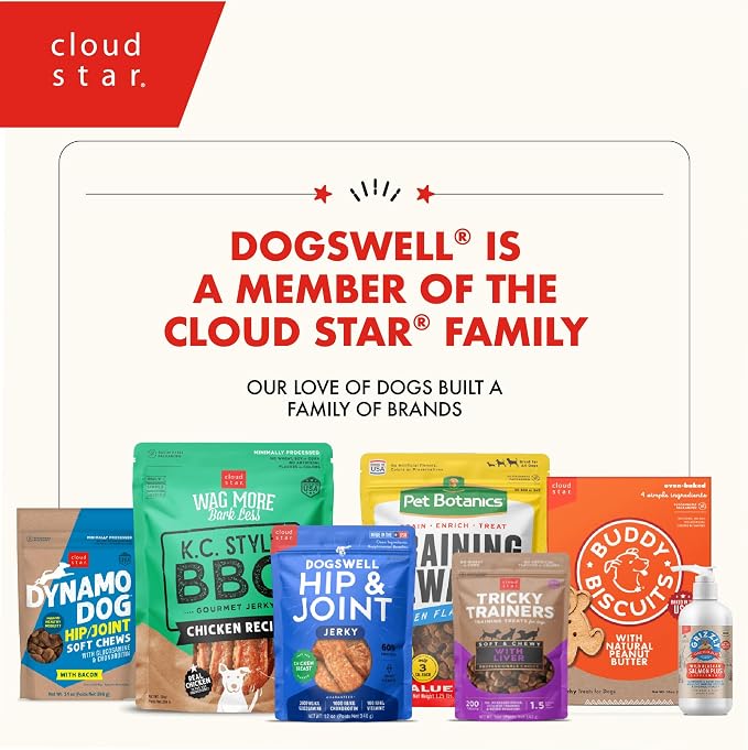 Dogswell Hip & Joint Grillers Dog Treats, Chicken, 12 oz. Pouch