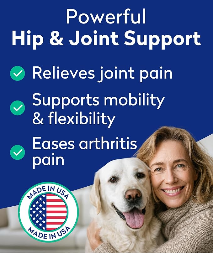 PAWFECTCHEW Glucosamine Dog Treats for Picky Eaters - Joint Supplement w/Chondroitin, MSM, Omega-3 - Joint Pain Relief - Advanced Formula - Chicken Flavor - 180 Ct - Made in USA