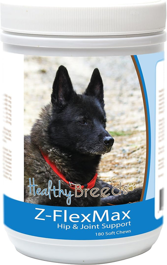 Healthy Breeds Norwegian Elkhound Z-Flex Max Dog Hip and Joint Support 180 Count