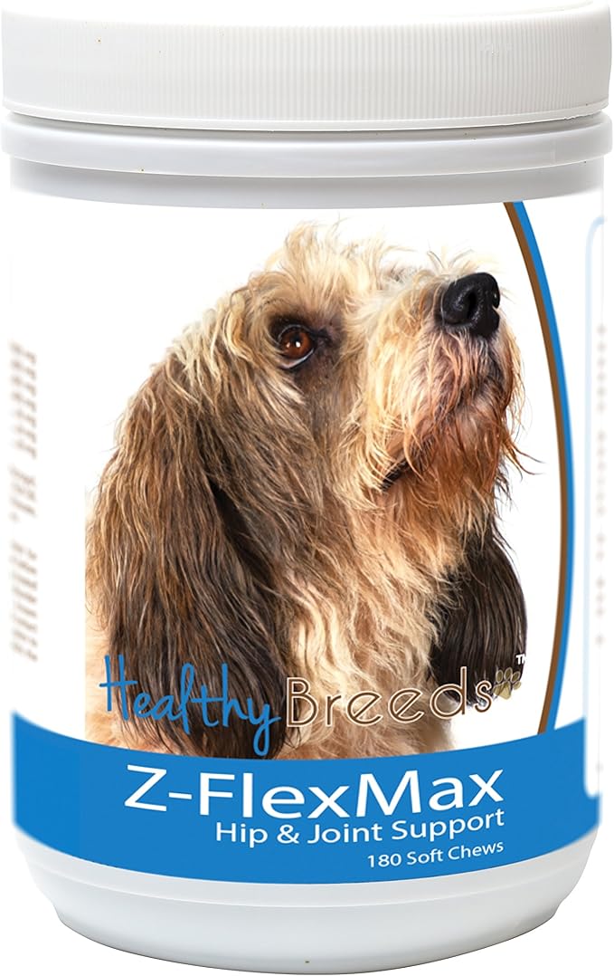 Healthy Breeds Petits Bassets Griffons Vendeen Z-Flex Max Dog Hip and Joint Support 180 Count