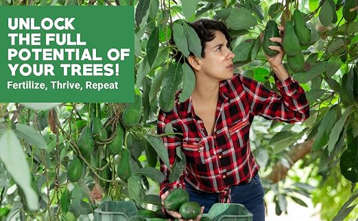 Gardenwise 6-4-6 Avocado and Citrus Tree Professional Fertilizer Plant Food for Outdoor/Indoor Gardening; Quick-Release Nitrogen Fertilizer; Orange, Lime, Avocado and Lemon Tree Fertilizer (10 QUARTS)