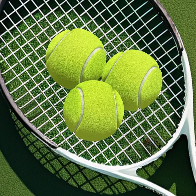 30/40 Pack Training Tennis Balls, Pet Dog Playing Balls, Practice Tennis Balls with Mesh Bag for Transport and Beginner Training