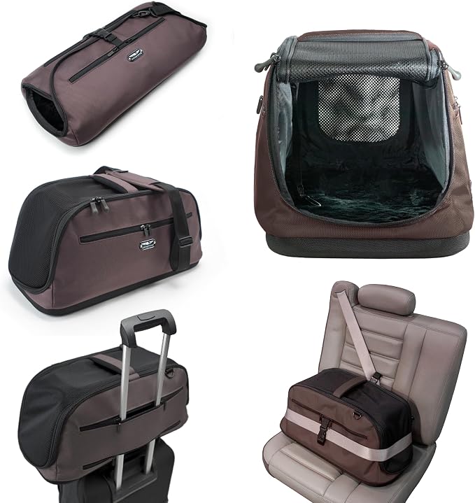 Sleepypod Air in-Cabin Pet Carrier, Dark Chocolate