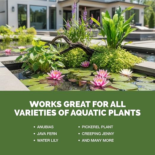 Aquatic Plant Fertilizer – Liquid Plant Food for Lush Growth, Vibrant Color & Healthy Aquarium Plants, 32 oz